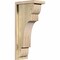 Ekena Millwork New Brighton Rough Sawn Corbel w/Backplate, Douglas Fir, 6"W x 10"D x 22"H COR06X10X22NEB01RDF - alternate 1